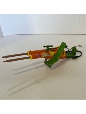 Vintage 1989 Double Barrel Plunger Gun Parts Teenage Mutant Ninja Turtles TMNT